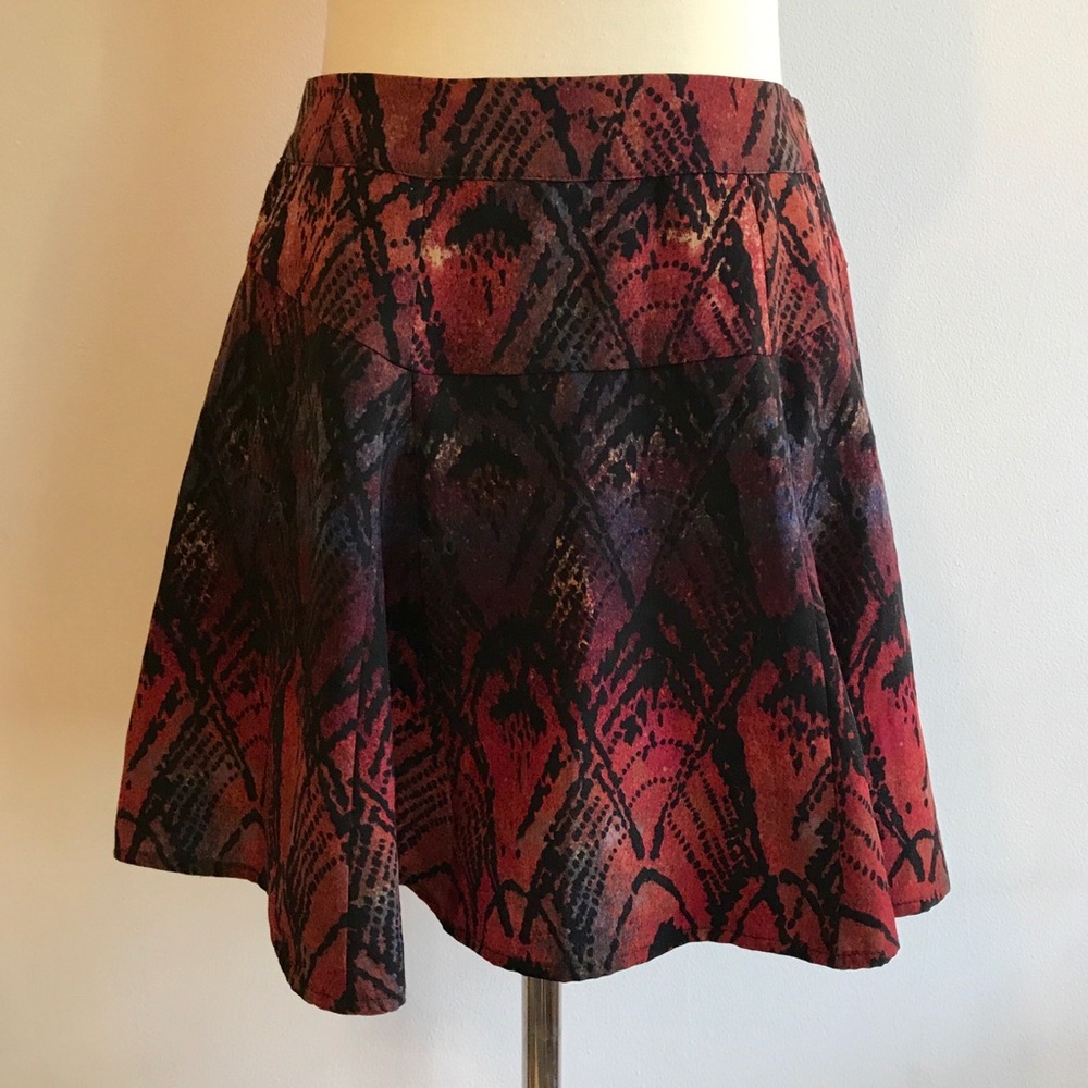 NWOT UO Kimchi Blue Printed Skirt